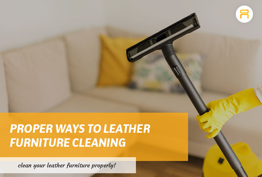 leather furniture cleaning