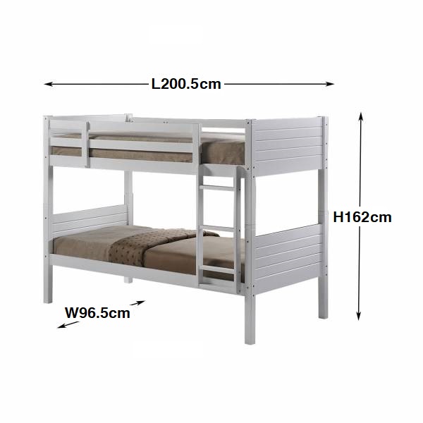 full size double bunk beds