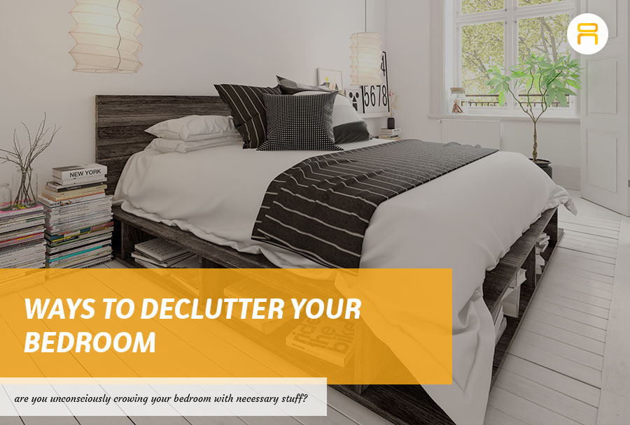 declutter your bedroom