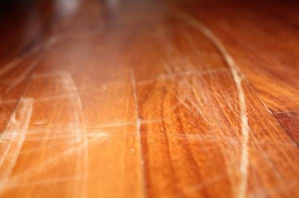 scratched furniture wood