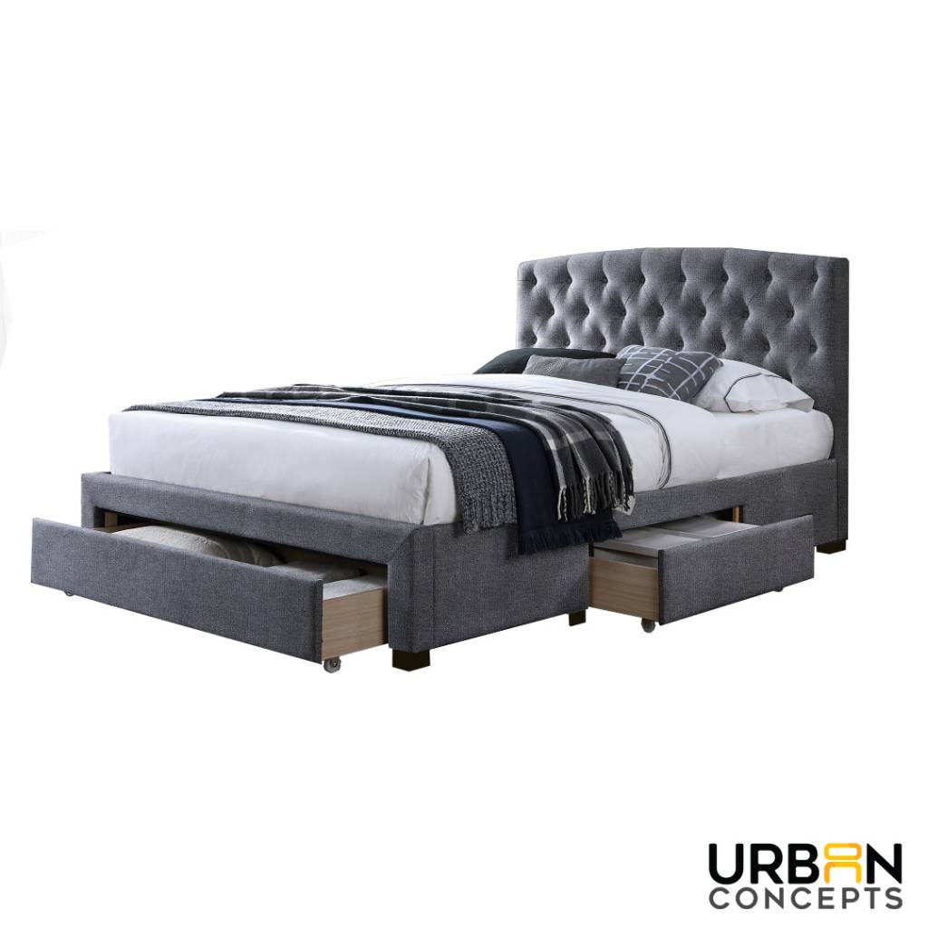 Britney Queen Bed Furniture Store Manila Philippines - Urban Concepts