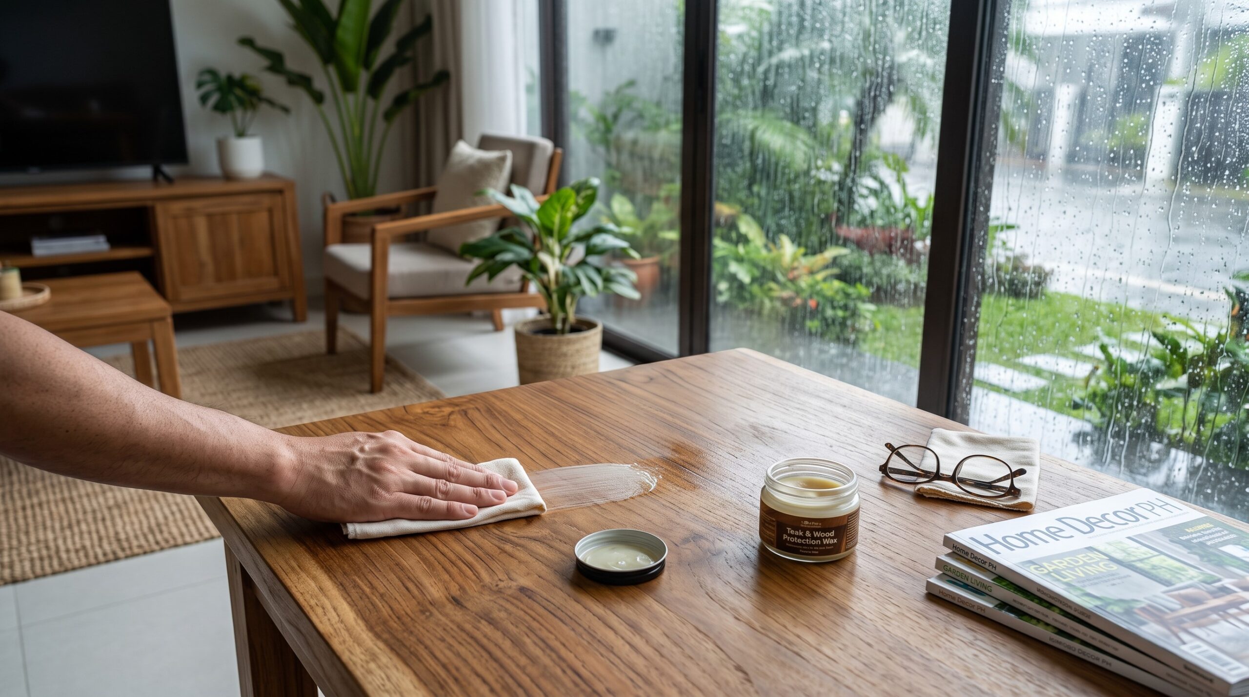 How to Protect Your Wood Furniture During Rainy Season