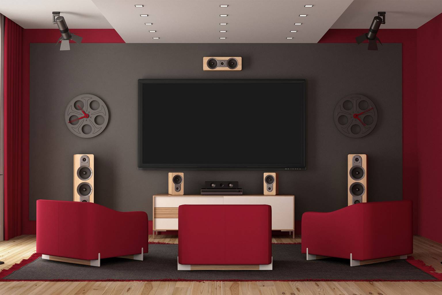 How to Turn Your Living Room into a MiniTheater Urban Concepts