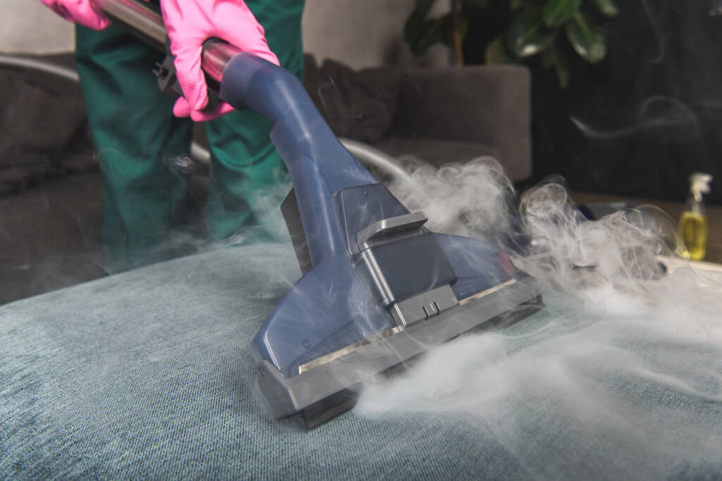 use steam cleaner