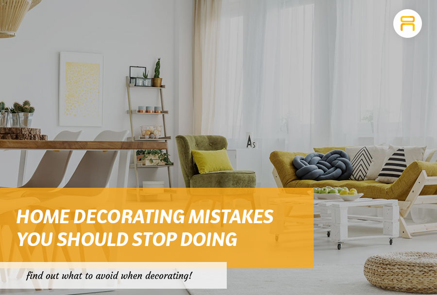 home decorating mistakes