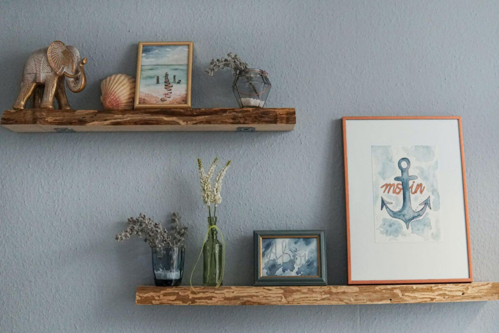 floating shelves