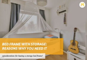 consider bedframe storage