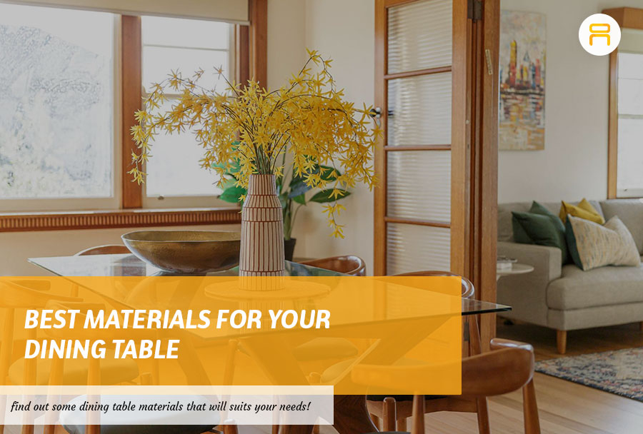 dining table materials