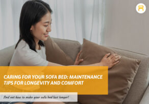 Caring for Your Sofa Bed 9 Maintenance Tips for Longevity and Comfort