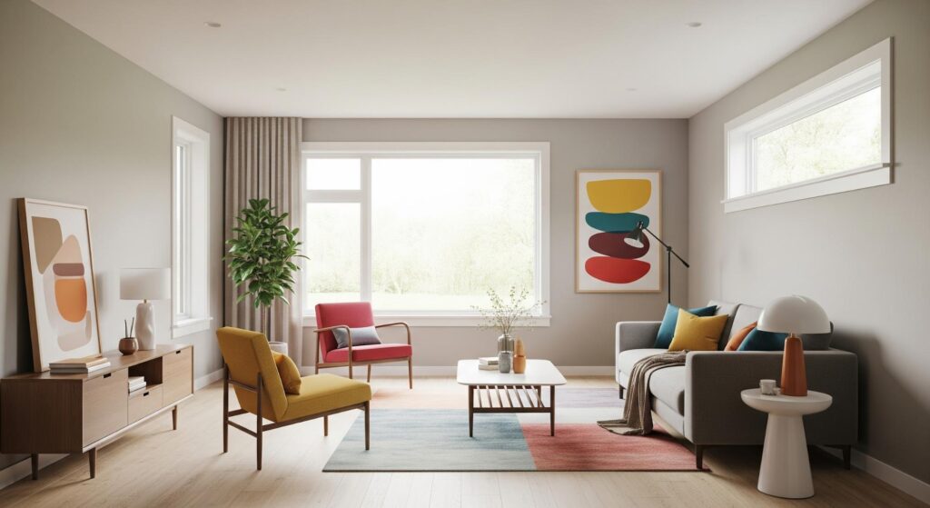 Add Pops of Color to Modern Interiors Without Overdoing It