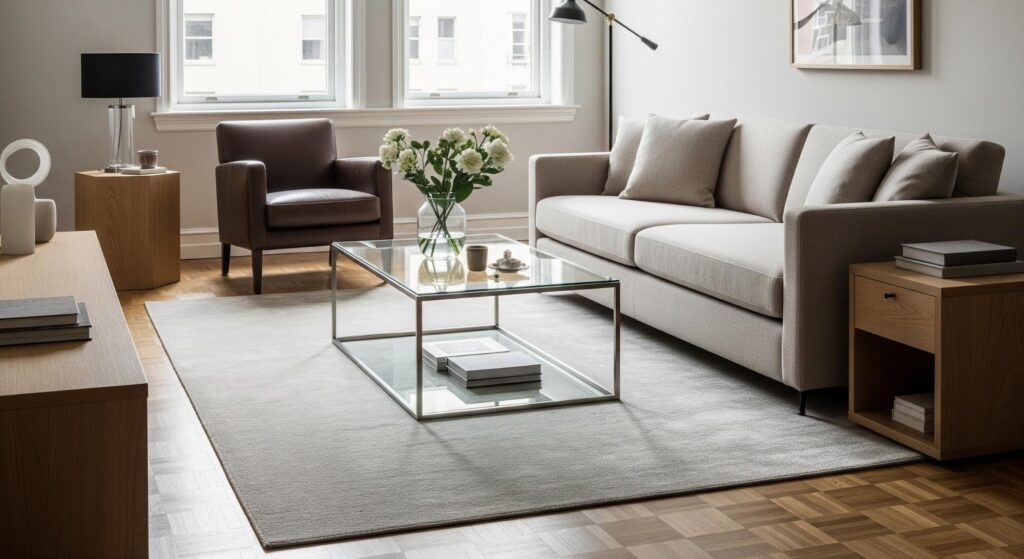 Mix and Match Materials for a Balanced Modern Look