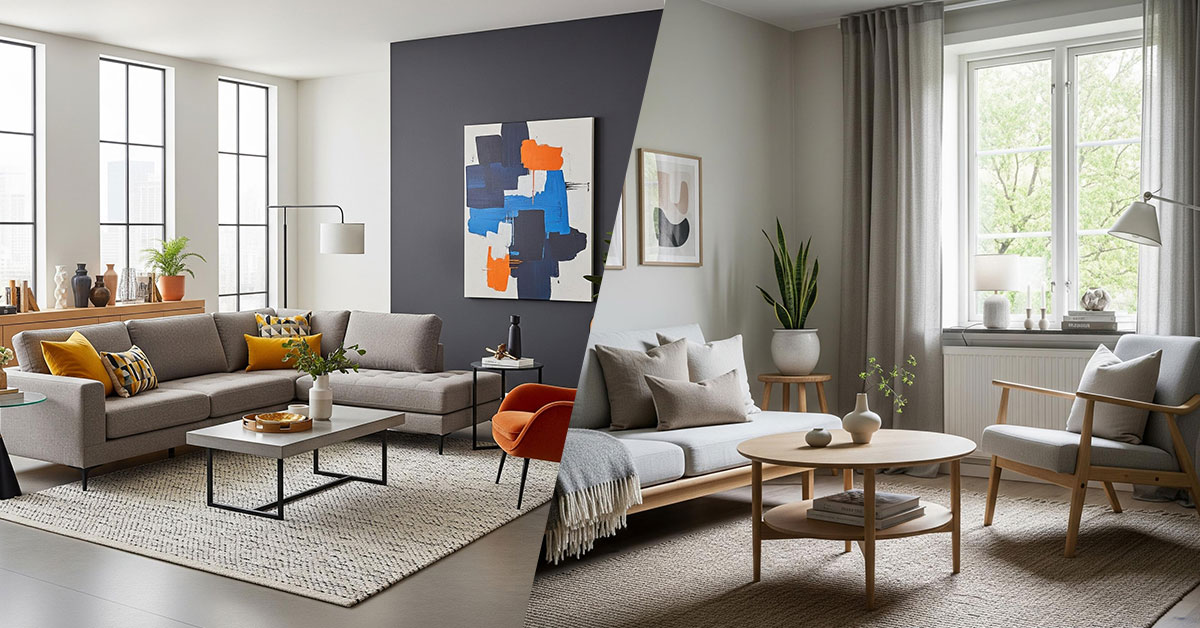 Contemporary vs. Scandinavian Furniture Comparing Styles, Features, and Design