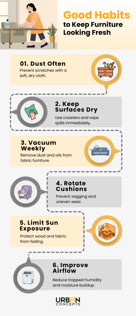 Good Habits to Keep Furniture Looking Fresh