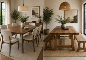 Dining Chair vs. Dining Bench Seating